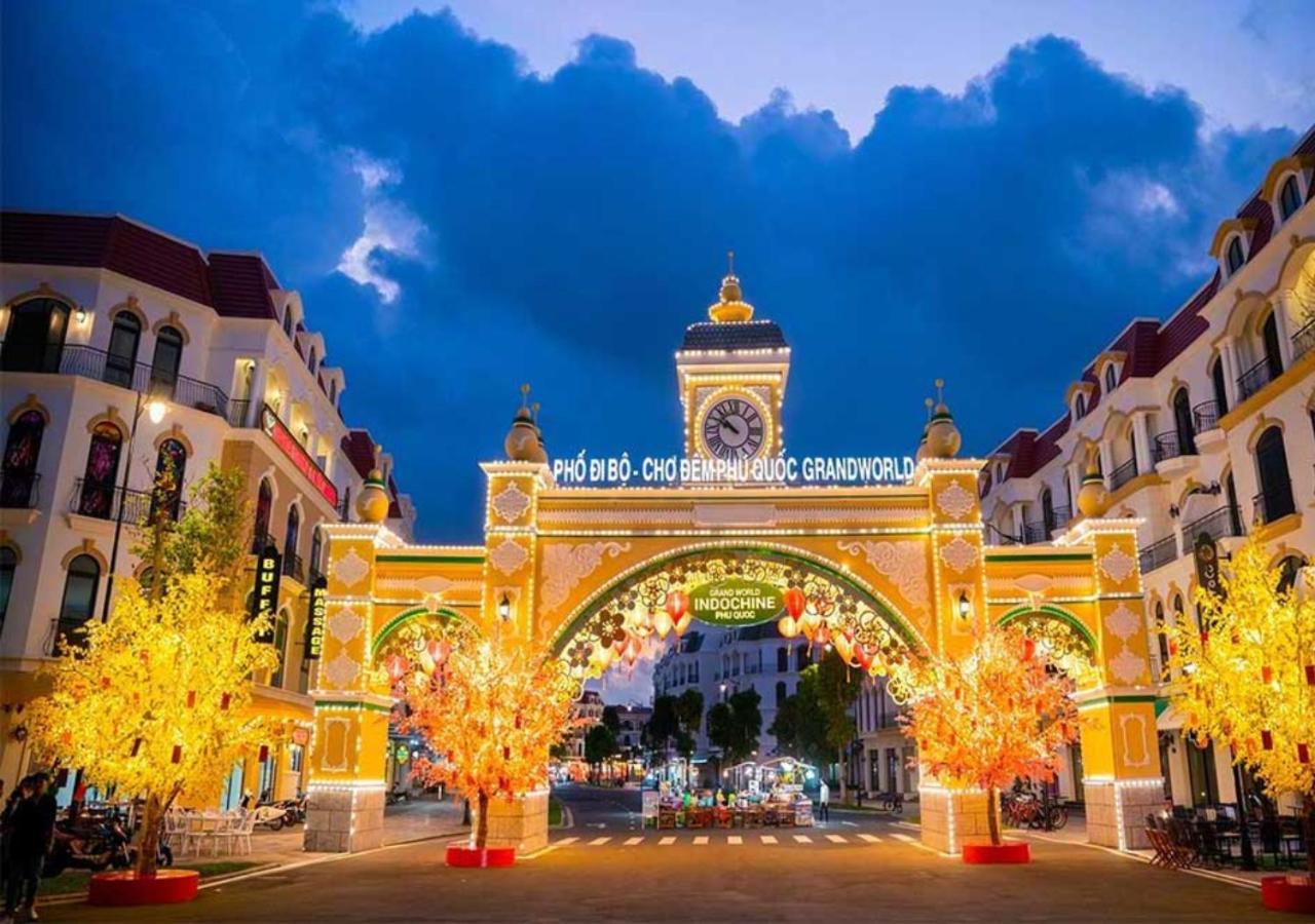 P Boutique Hotel - Grand World Phú Quốc Eksteriør billede
